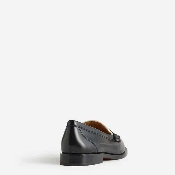 NWT Madewell Grayson Penny Loafer in True Black Multi - Picture 3 of 12